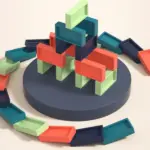 Domino Train Smart Kid Toy🚂