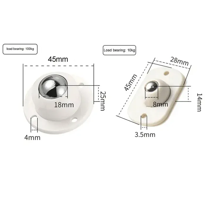 Furniture 360° Moving Wheels