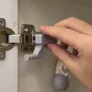 Installation process of the cabinet light